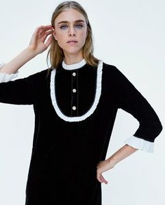 Zara Dresses - Zara Velvet Dress Zara Dresses - Zara Velvet Dress